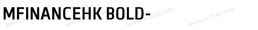 MFINANCEHK BOLD字体转换